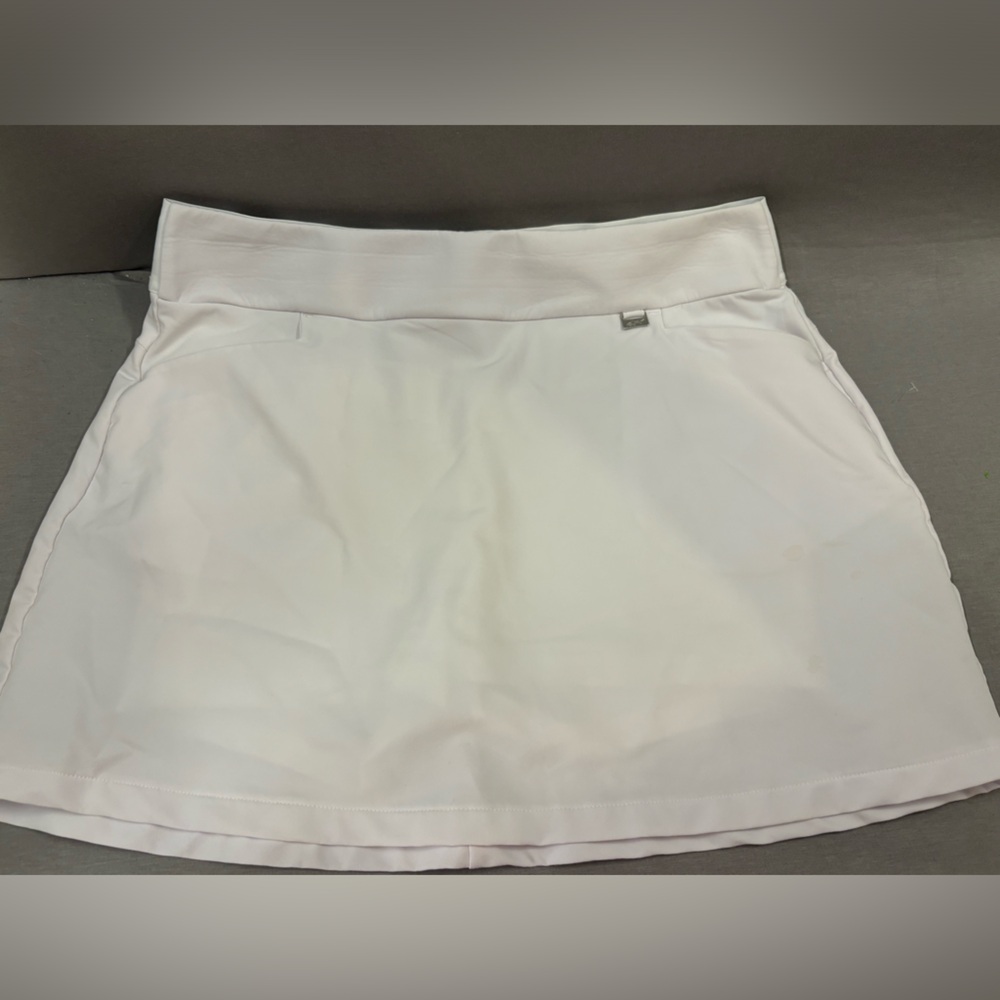 Greg Norman women’s golf skort size large white stretchy